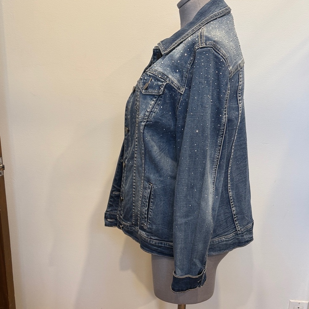 Picadilly Fashion Blue Jean Jacket - Picture 3 of 7